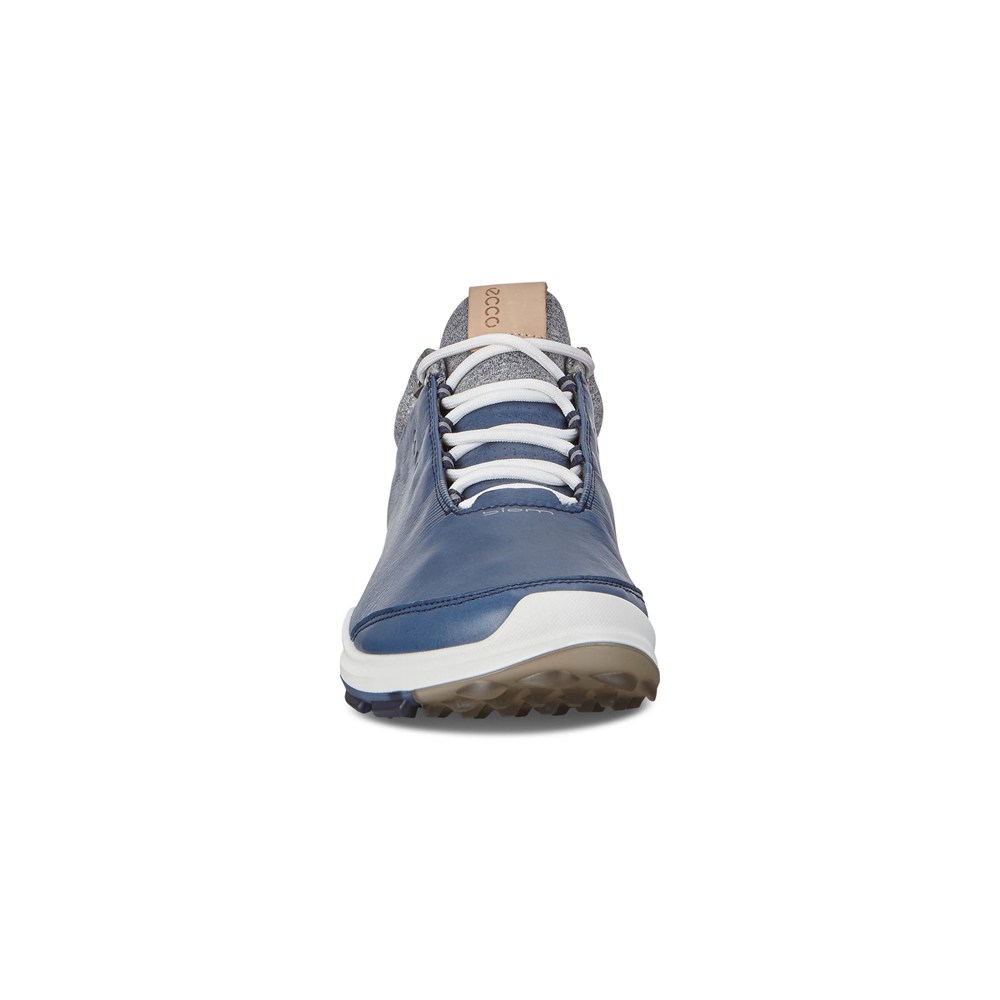 ECCO Womens Golf Shoes Blue - Biom Hybrid 3 Gtx - IRZ-907125